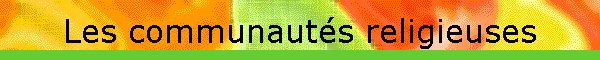 Les communauts religieuses
